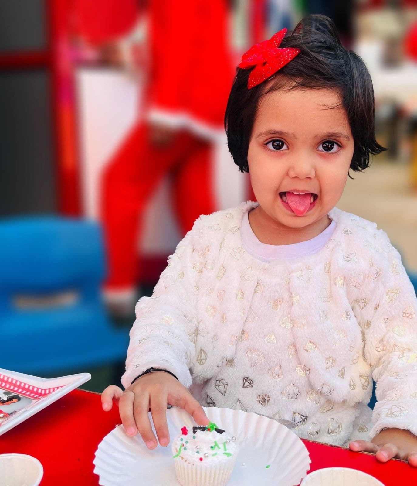 Happy child smiling